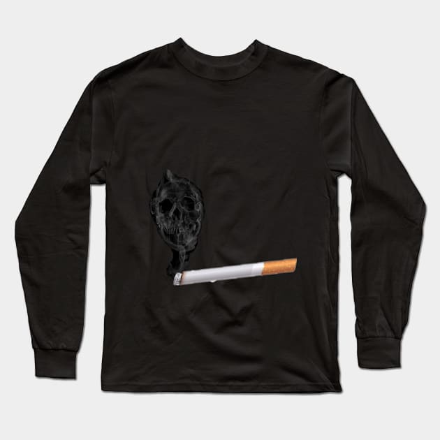 smoke Long Sleeve T-Shirt by move on hell